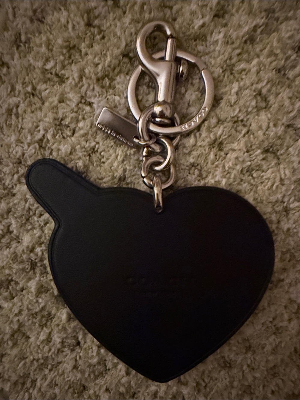 Purple Heart Lightning Keychain Coach - Picture 2 of 2